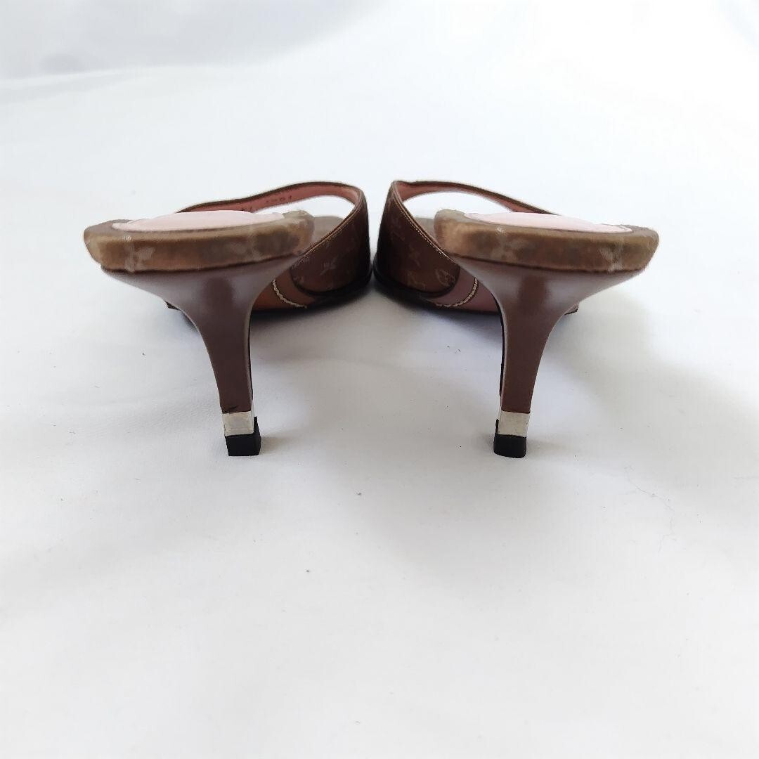 Louis Vuitton Monogram Mini Mules Ladies Size JP/22.0 EU/35