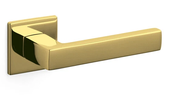 MANIGLIA COPPIA OLIVARI PER PORTE INTERNE SERIE "PLANET Q" BASSA LUCA CASINI - Immagine 4 di 4