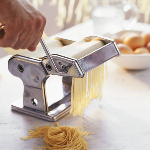 Nudelmaschine Pastamaschine Pasta Maschine Nudel Maker Pastamaker Edelstahl - Bild 9 von 13