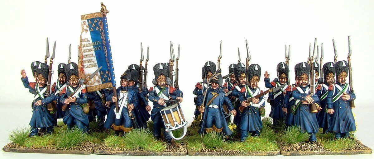 Thumbnail - Napoleon's French Old Guard Chasseurs (x60) - 28mm Victrix Vx0011