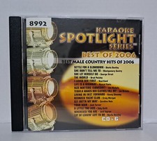 Sound Choice Karaoke SC8992 Spotlight Series Best Male Country Hits Of 2006 CD G