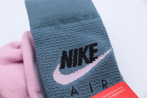 NIKE SNEAKR SOX CREW CUSHIONED SOCKS 2PACK 2 PAIRS CK5609-904 UNISEX UK8-11 - Picture 8 of 10