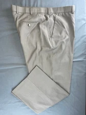 Perry Ellis Portfolio Classic Fit Flex Stretch Flat Front Dress Pants. 40X29 EUC