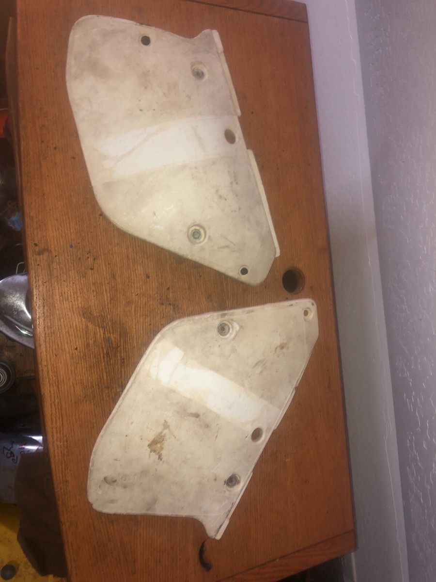 89 yamaha yz-125 side panel oem pair,3JD-21711-00-00 | eBay