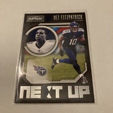 2021 Playbook Football Next Up Dez Fitzpatrick Rc Titans
