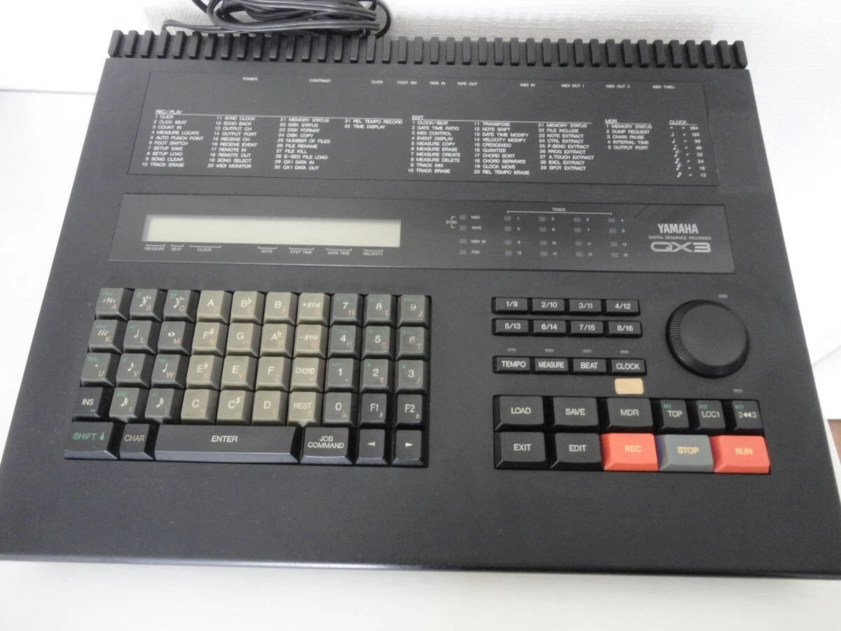 YAMAHA QX3 vintage Midi Sequencer Used F/S | eBay