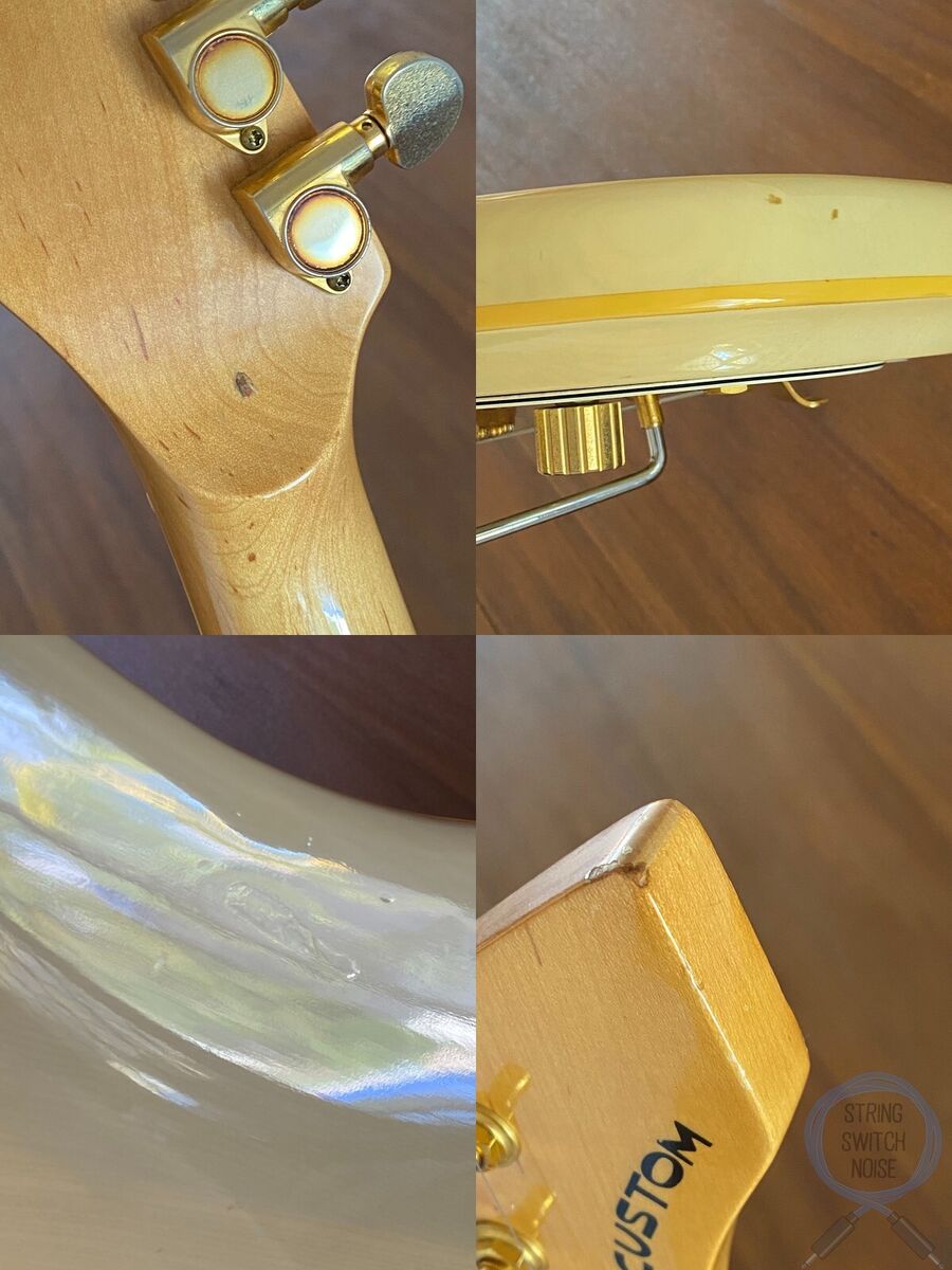 Guyatone LG-350T, Custom, White, MIJ 1970s, Rare to Find Collector, Sharp 5 Guyatone LG-350T, Custom, White, MIJ 1970s, Rare to Find Collector, Sharp 5