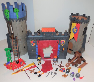 PLAYMOBIL MEDIEVAL KNIGHT CASTLE EAGLE INCOMPLETE REPLACEMENT 5738 BUILDING LOT