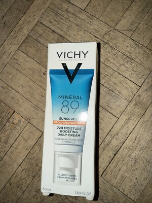 Vichy Mineral 89 72HR Moisture Boosting Sunscreen - SPF 30 1.39 fl oz EXP 03/26