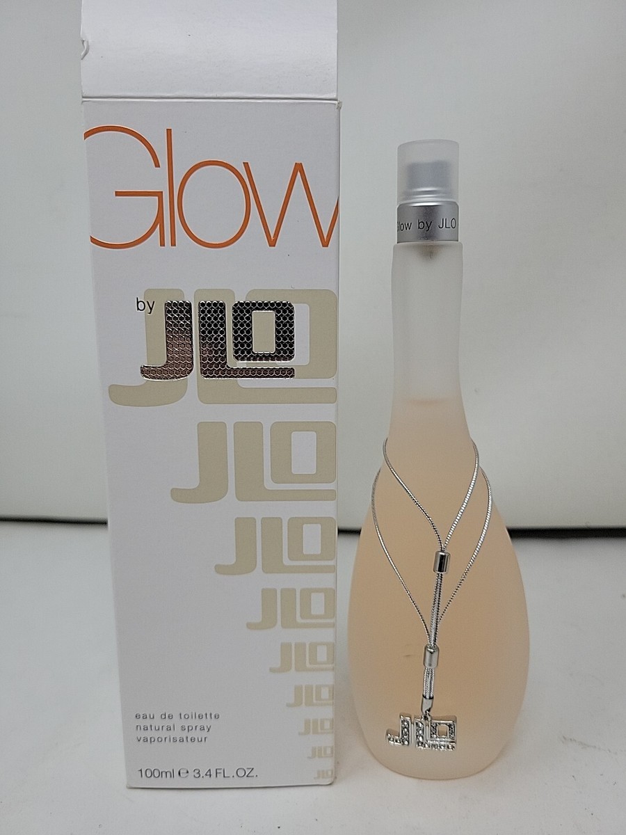 Jennifer Lopez JLO Glow Eau De Toilette Natural Spray, 50ml Op%en  Box