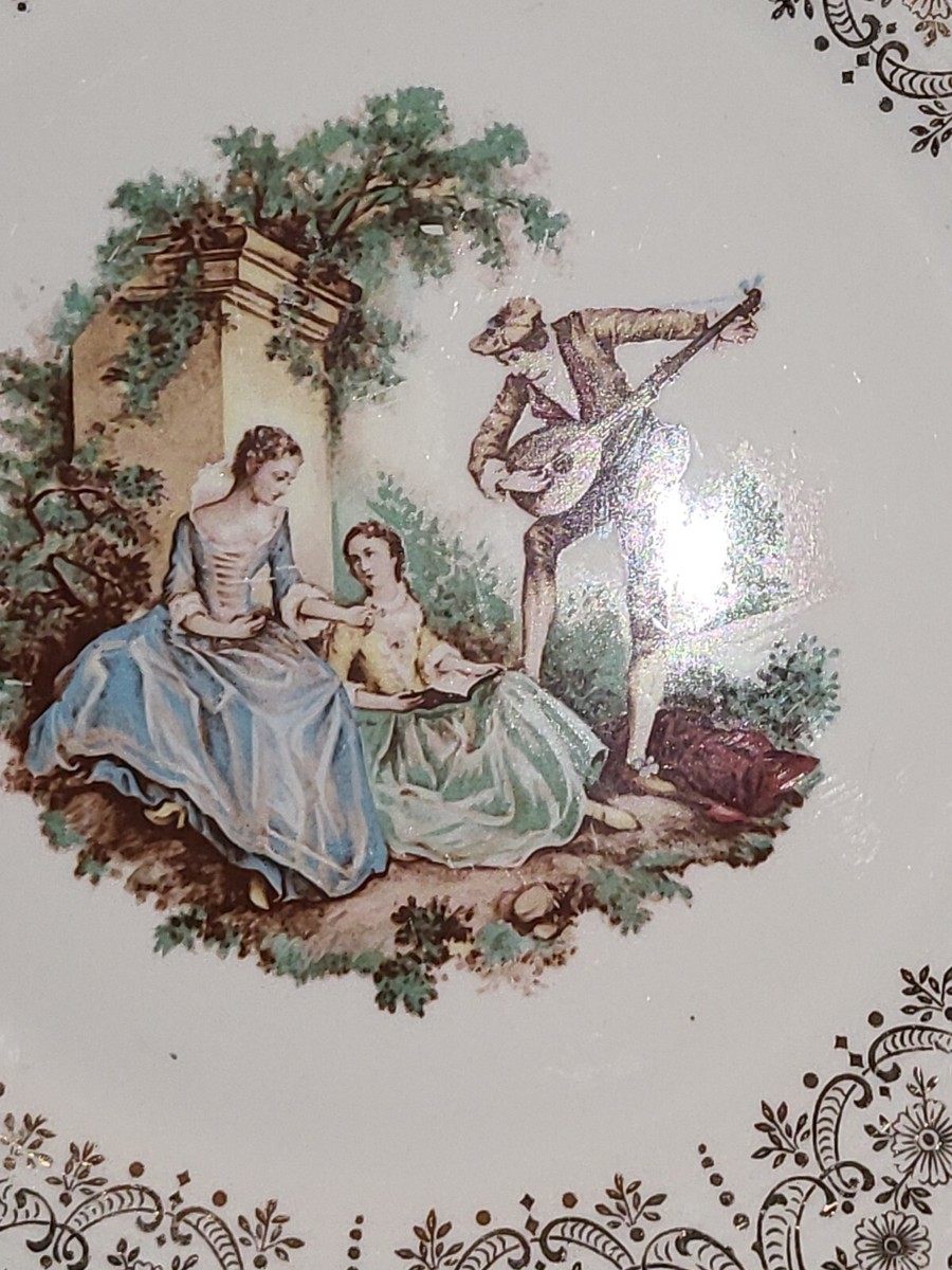 TRIUMPH AMERICAN LIMOGES CHINA D'OR 22K GOLD Trimmed Plate | eBay