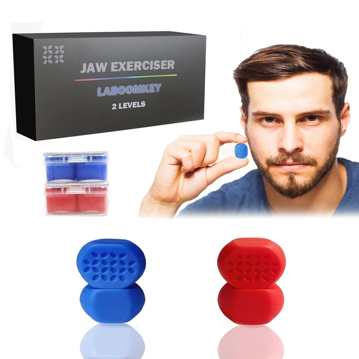 Chiseled jaw online exerciser