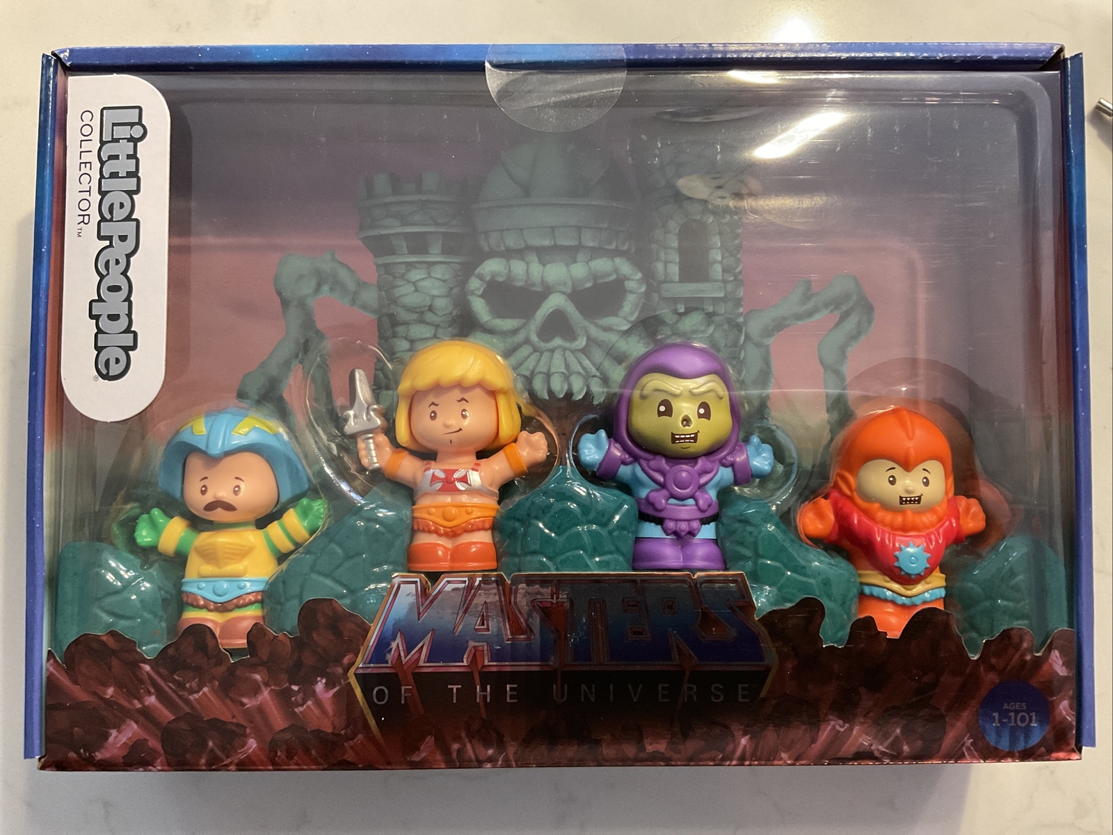 Fisher-Price Little People Collector Set Masters of The Universe MOTU He-man NEW