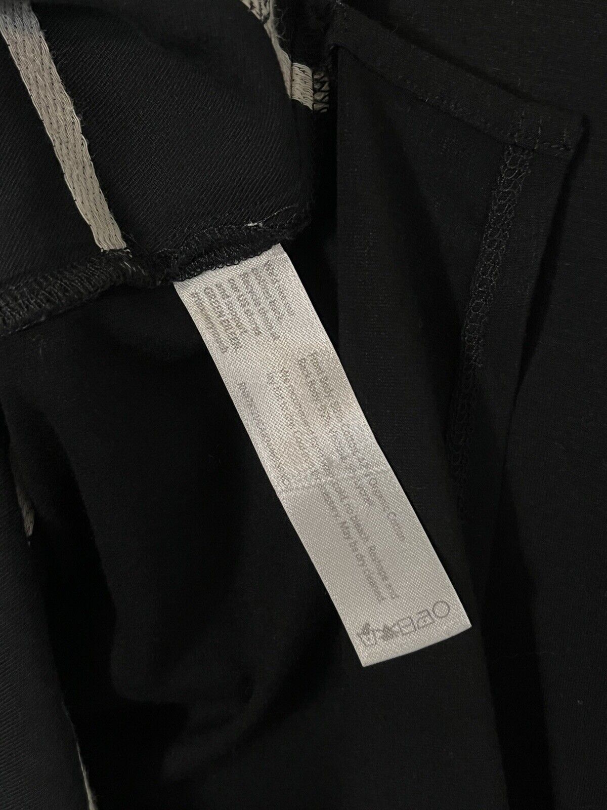Eileen Fisher Top Black Ikat Sleeveless Cotton Wo… - image 4