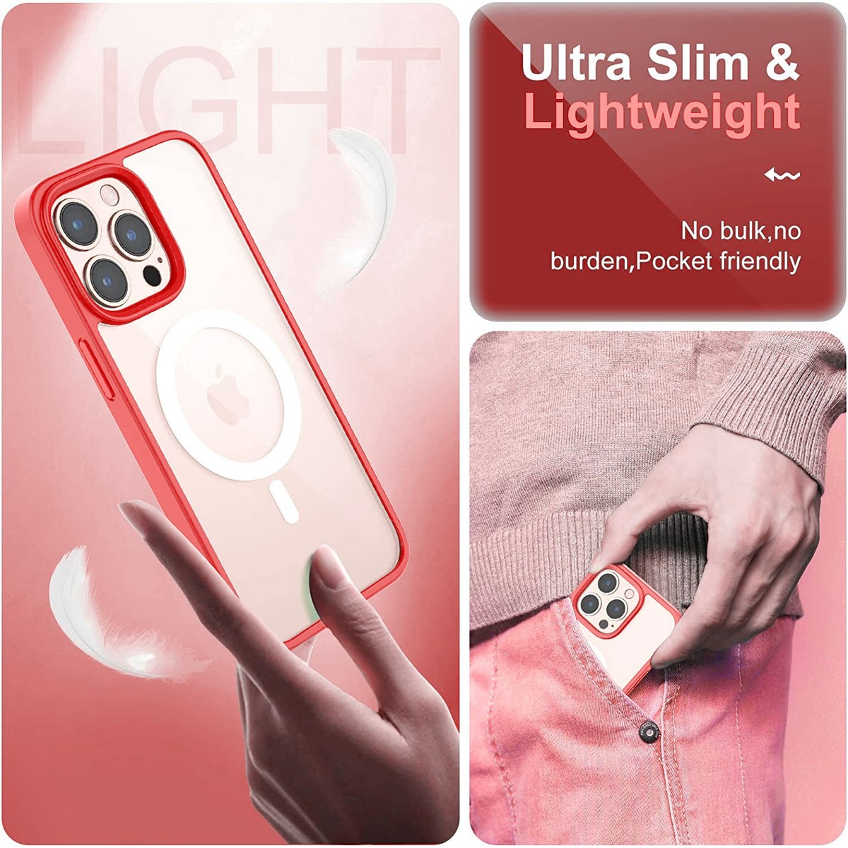 For Apple IPhone 15 Pro Max (6.7 Inch) Hybrid Flower Design Stylish Fashion Hard MagSafe Compatible Shockproof Cover ,Xpm Phone Case [ Yellow Floral - View #3