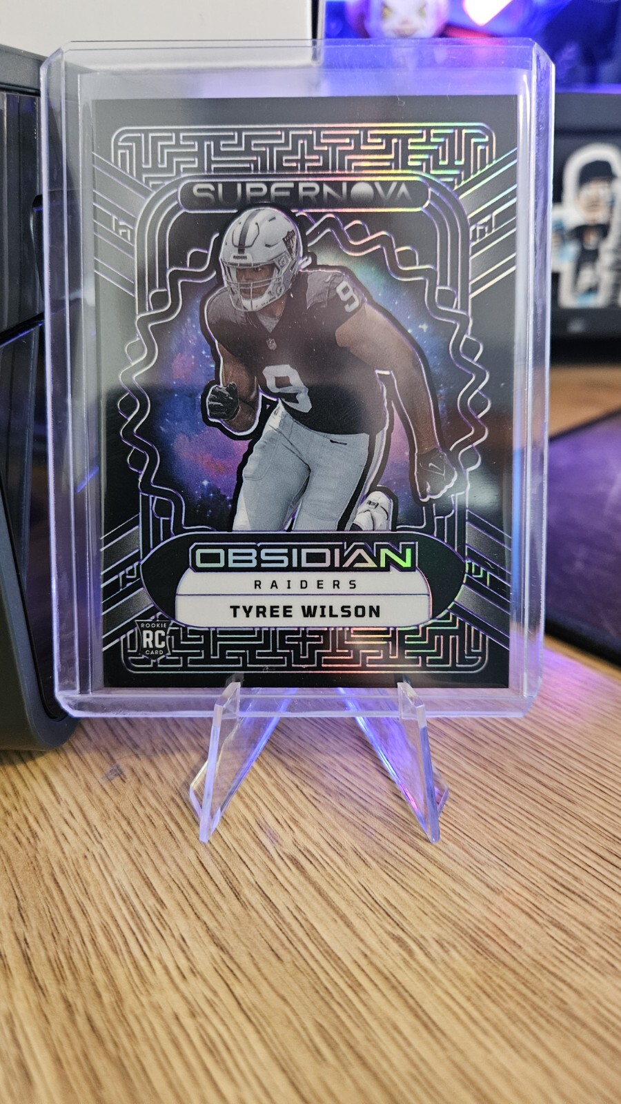 2023 Panini Obsidian Tyree Wilson Purple Electric Etch Supernova 31/75