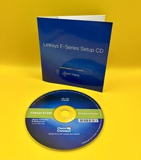Linksys E-Series Setup CD Cisco in Original Sleeve