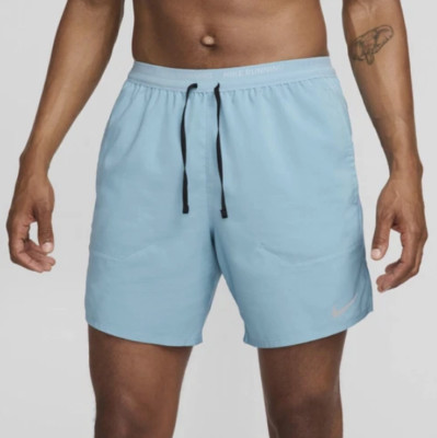 Nike Stride Run 2 in 1 Herren 7 ''Laufshorts hellblau Größe Small (S) neu mit Etikett