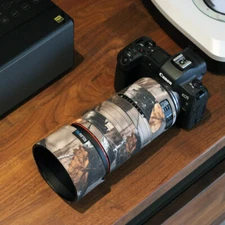 Waterproof Protective Cover Case Lens Wrap for Canon RF100mm F2.8 L MACRO IS USM