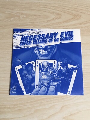 Necessary Evil Super-Villains of DC Comics DVD Loot Crate Box Joker Lex Luthor