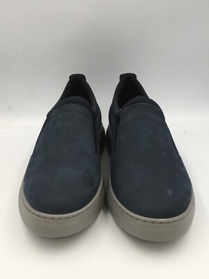 Samuel Hubbard Flight Slip On Blue Nubuck Leather Casual Sneakers 11M Samuel Hubbard Men main image 4