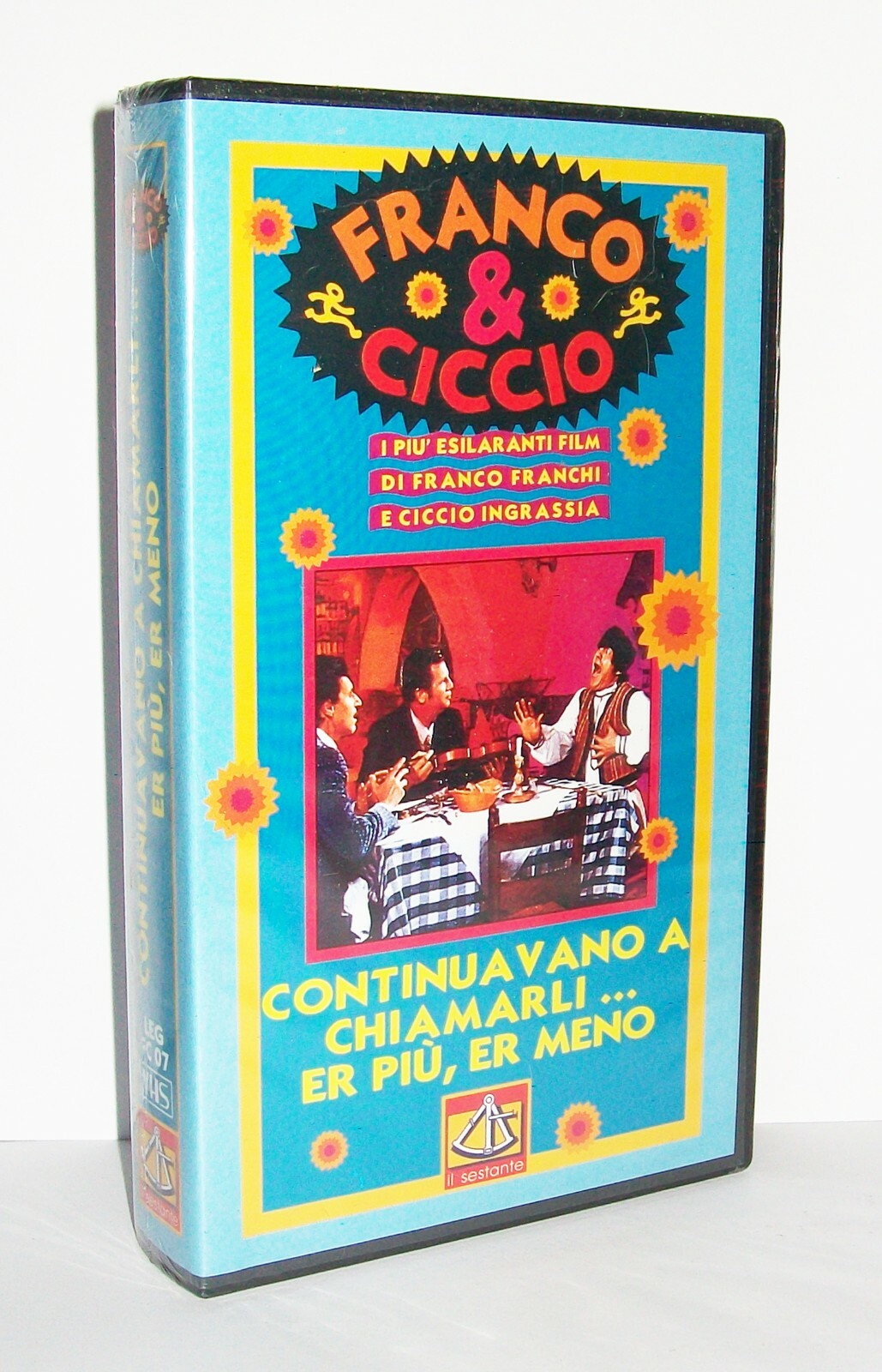 FRANCO & CICCIO - CONTINUAVANO A CHIAMARLI... ER PIU', ER MENO Più - VHS NUOVA