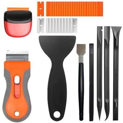 Razor Blade Scrape, Plastic Scraper Tools, Multi-Purpose Paint Scraper,  Cooktop