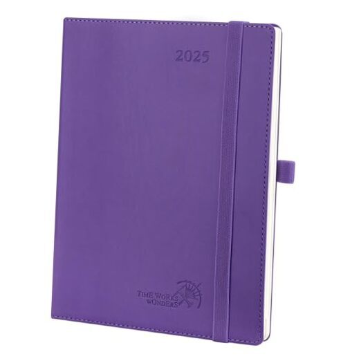 2025 Planner 6.5'' x 8.5'' - 2025 Weekly Calendar Medium-6.5'' x 8.5'' Purple