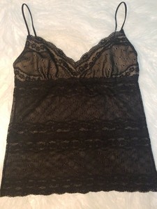 black lace longline bralette