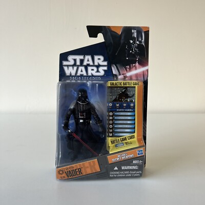 STAR WARS - DARTH VADER - SL06 SAGA LEGENDS ORANGE CARD - SITH LORD - 4'' FIGUR 