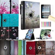 For iPad Pro 12.9 6th 5th 4th 3rd Generation Case Smart 360 Rotating Cover Stand