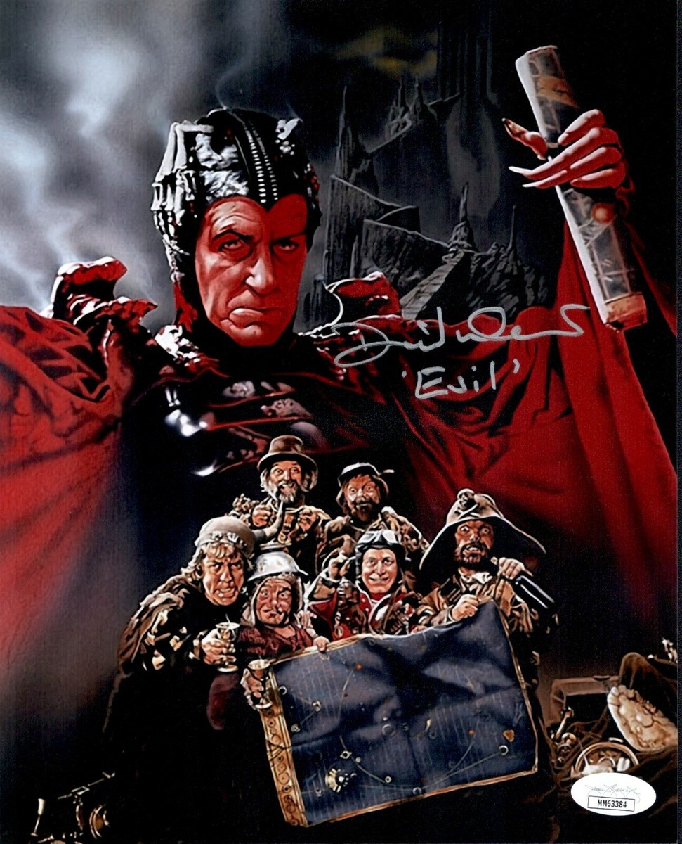DAVID WARNER Signed Evil Genius TIME BANDITS 8x10 Photo Autograph