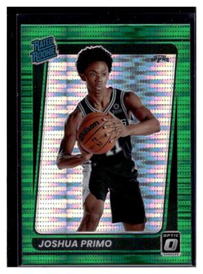 NBA カード JOSHUA PRIMO RC OPTIC GREEN /5 2021-22 Panini Donruss