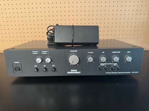 Audio Enhancement CAE-50W Promethean Infrared IR Wireless Receiver/Amplifier