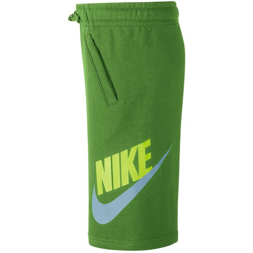 NWT Nike Boys' Sportswear HBR Club Fleece Shorts CK0509 377 Chlorophyll Size XL - Picture 3 of 3