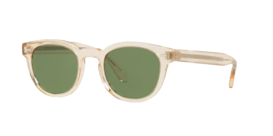 Oliver Peoples 0OV 5036S SHELDRAKE 158052 Buff Honey/Green
