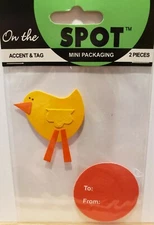 Paper Bliss On the Spot Accent & Tag CHICK SO CUTE! NEW!