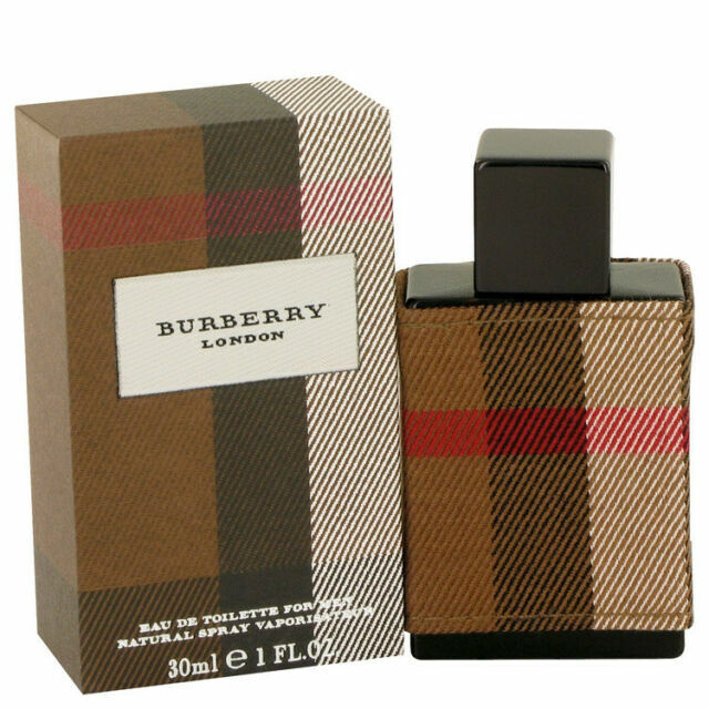 Burberry London Fabric by Burberry 1 oz EDT Cologne for Men New Sealed