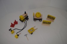 Pintoy Pottery barn Kids Road Construction Set Masonry Concrete Cement Mixer