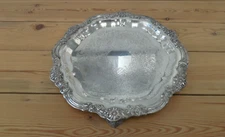 F.B. Rogers Silver Co. Floral Tray #7734