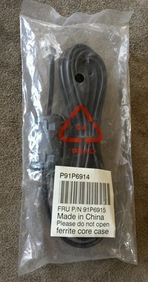 IBM P91P6914 RJ11 Ferrit Core 6ft Telephone Phone Cable Cord Fax Modem 91P6915