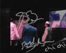 * STEVEN BAUER & ANGEL SALAZAR * signed 8x10 photo * SCARFACE * PROOF * 10