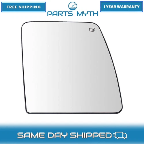 Exterior Mirror Glass w/ Backing Plate Passenger Side For 2012-2018 Nissan NV