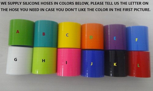 silicone radiator hose Fit BMW E10 1600/1800/1602/2002 TI/TII/TURBO 66-76 5 PCS - Picture 2 of 3