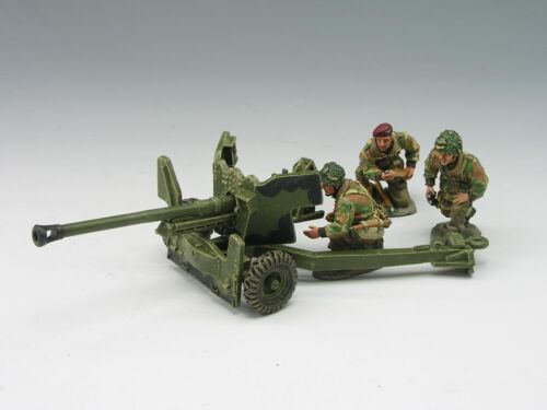 King & Country WW2 Operation Market Garden MG019 AIRBORNE 6POUNDER ANTI TANK GUN - Afbeelding 1 van 1