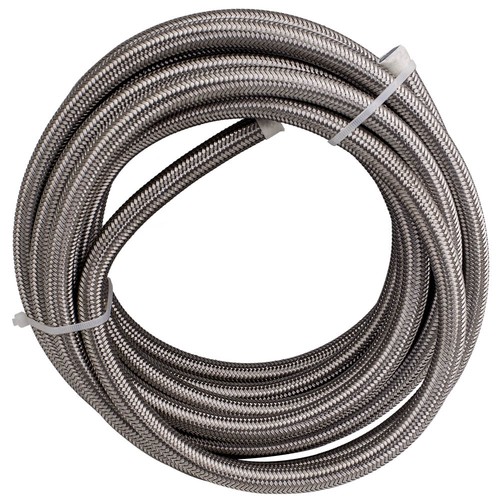 AN8 8AN 6M 20 Feet Stainless steel PTFE Fuel Hose + Hose End Adapter Kits - Picture 5 of 9