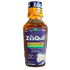 Vicks ZzzQuil Soothing Sleep Nighttime Sleep-Aid | Chamomile Honey  12/25