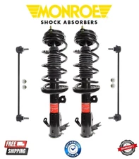 Complete Front Suspension Strut Coil Spring & Sway Bar For 13-15 Honda Civic