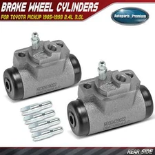 2x Rear Left & Right Brake Wheel Cylinder for Toyota Pickup 1985-1993 2.4L 3.0L