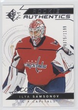 2018-19 SP Retail Rookie Authentics 375/1199 Ilya Samsonov #116 uk2